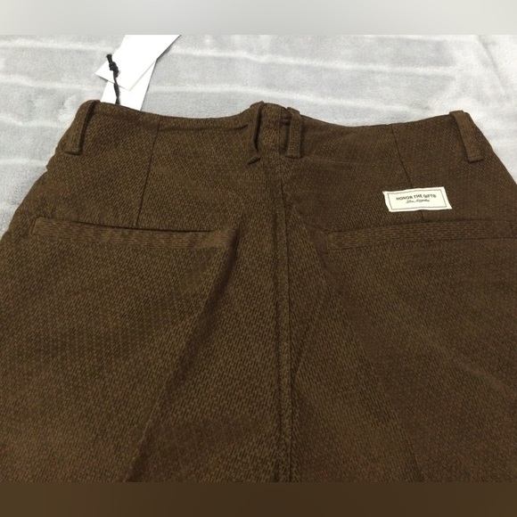 Honor the Gift Men’s Brown Corded Trouser Pant Size 30 - Picture 7 of 9